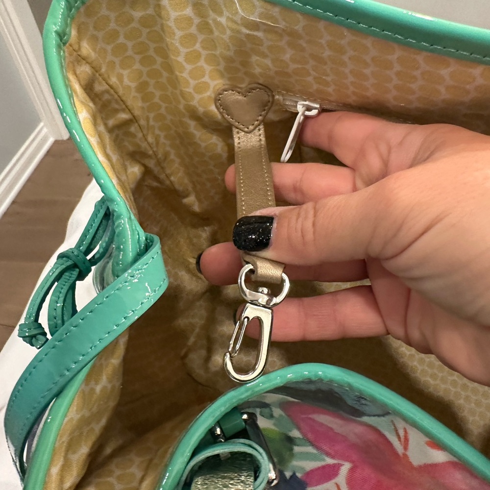 Brighton Floral Butterfly Tote Bag - Picture 6 of 12